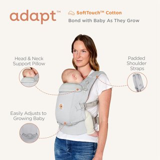 Ergobaby mochila portabebé ergonómica algodón