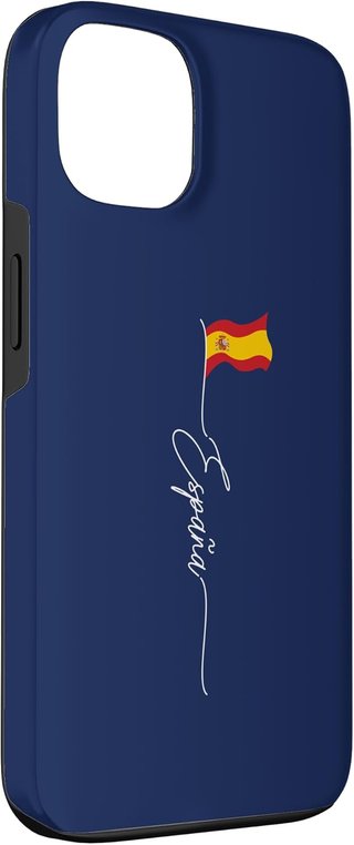 Cover patriottica bandiera spagnola per iPhone