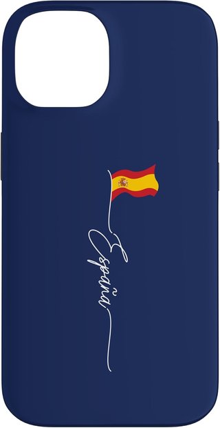 Cover patriottica bandiera spagnola per iPhone