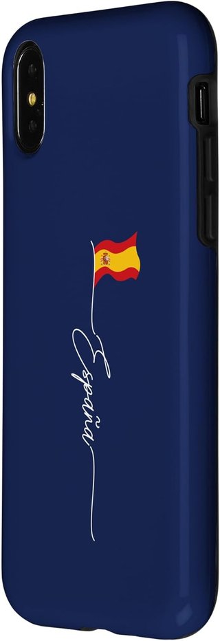 Cover patriottica bandiera spagnola per iPhone
