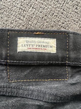 Pantalón Levi's Negro Talla M Marca: Levi Strauss