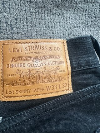 Pantalón Levi's Negro Talla M Marca: Levi Strauss