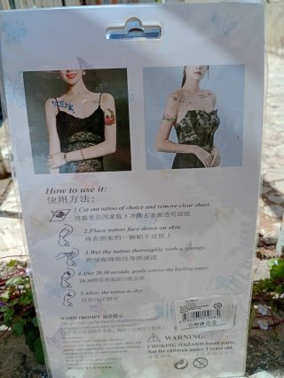 Kit Tatuaggi Temporanei YC-CG064, YC-CG067, YC-CG0