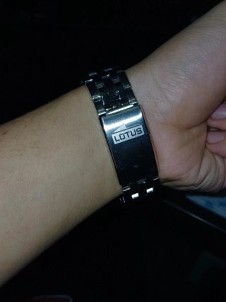 Reloj Lotus Azul y Plateado