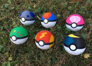 Pokeballs 3D Tamaño Real