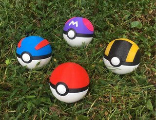 Pokeballs 3D Tamaño Real