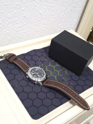 Reloj Golden Hour Hombre Marrón/Plata