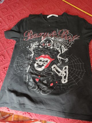 Camiseta BAXBOYS&JEANS Negra