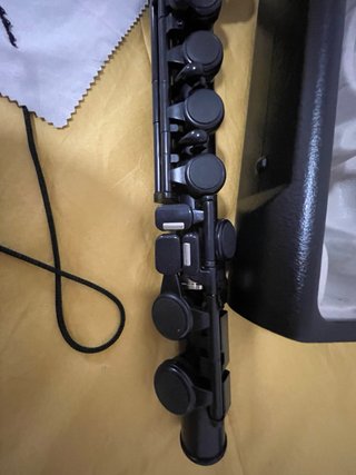 Flauta travesera Nuvo Student 2.0 black polimero