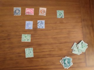 Lote sellos Inglaterra y Francia