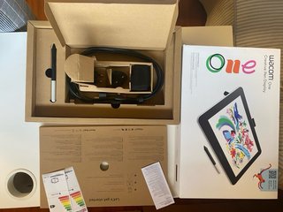 Tableta Gráfica Wacom One 13.3 Creative Pen Displa