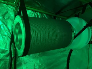 Extractor de aire para cultivo interior