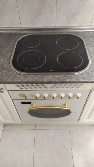 Horno y Vitrocerámica Blanca
