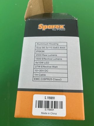 Foco LED Sparex 2500 lúmenes