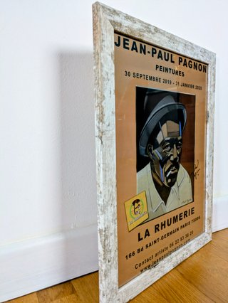 Cartel firmado Jean-Paul Pagnon La Rhumerie