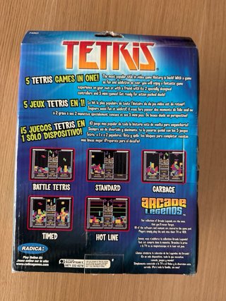 Tetris Juego Electrónico TV 2004