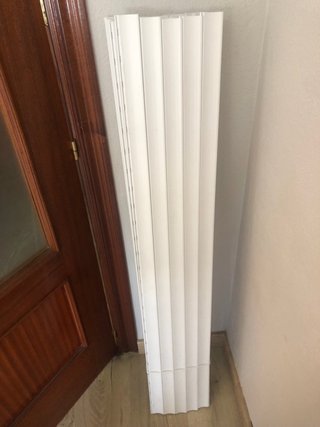 Persiana enrollable blanca nueva
