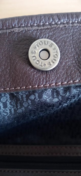 Bolso de piel Tous rojo
