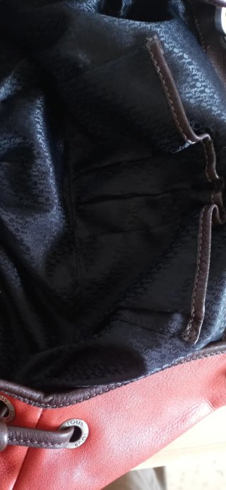 Bolso de piel Tous rojo