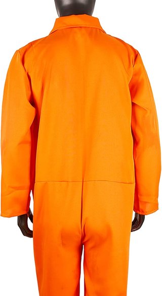 Disfraz prisionero naranja unisex fiesta