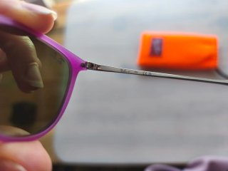 Gafas Ray Ban Junior Moradas