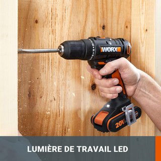 Worx taladro atornillador ligero batería