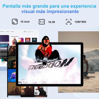 Tablet Android 14 pantalla 2.4K potente