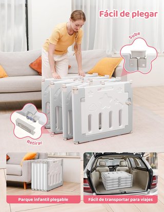 PARCO BAMBINI BEBE' RIPIEGABILE