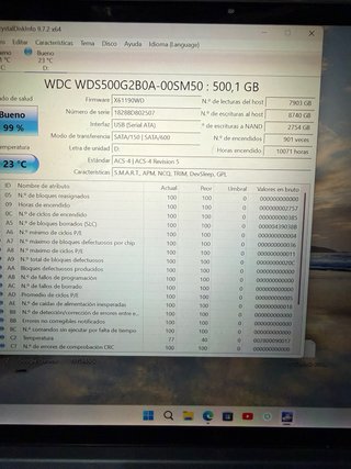 Lote discos SSD 1TB 500GB 128GB