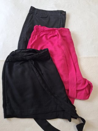 Conjunto 3 Pantalones Cortos Mujer