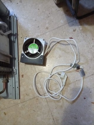 Extractor de termo de gas tipo Tubeaxial