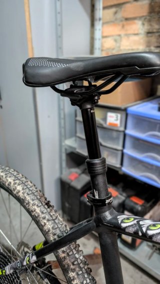 Bicicleta Cube 29 XL Negra