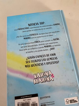 Libros Karina y Marina(NO SON MISMA COLECCION)