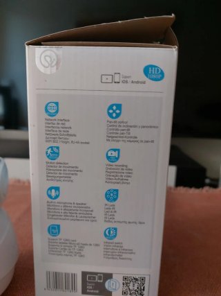 Cámara IP WiFi Seguridad Hogar