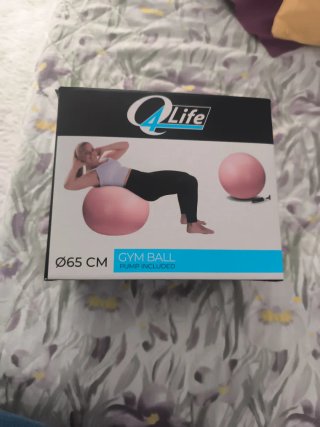 Pelota de Gimnasia 65cm con Bomba.