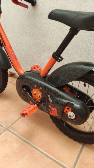 Bici infantil Btwin naranja