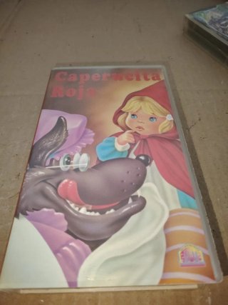 Película VHS Caperucita Roja