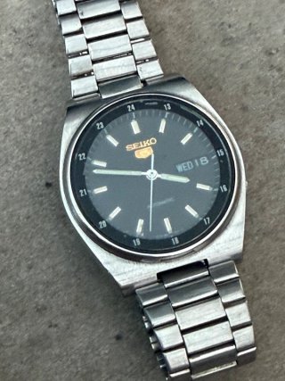 Seiko 5 Vintage Automatic 7009 Military Dial