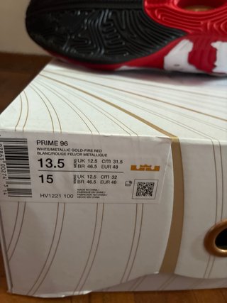 Nike LeBron Prime 96 Talla 48