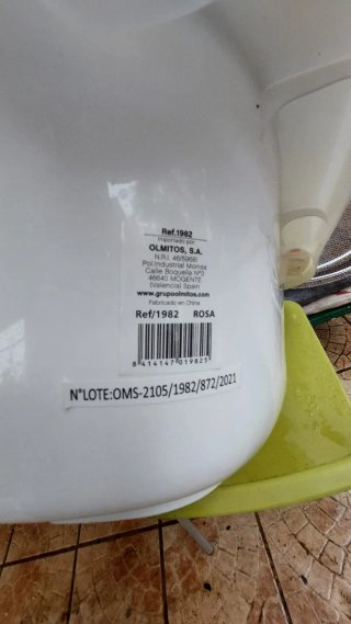 Bañera bebé Olmitos con soporte