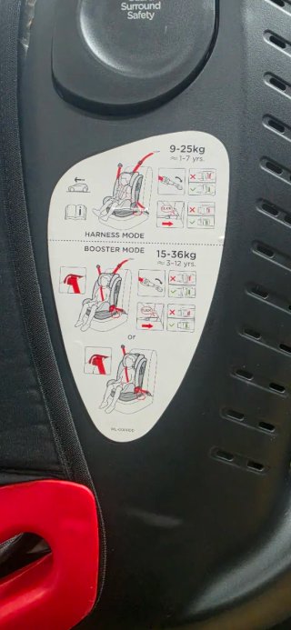 Silla de coche Joie gris