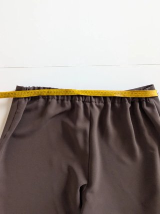 Pantaloni dritti marroni tg 25