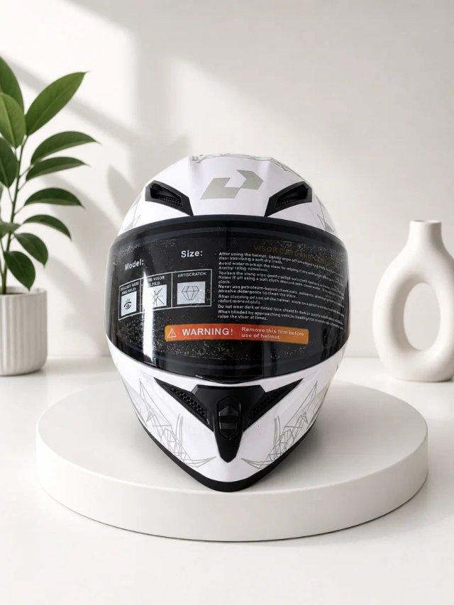 Casco modular abatible de moto