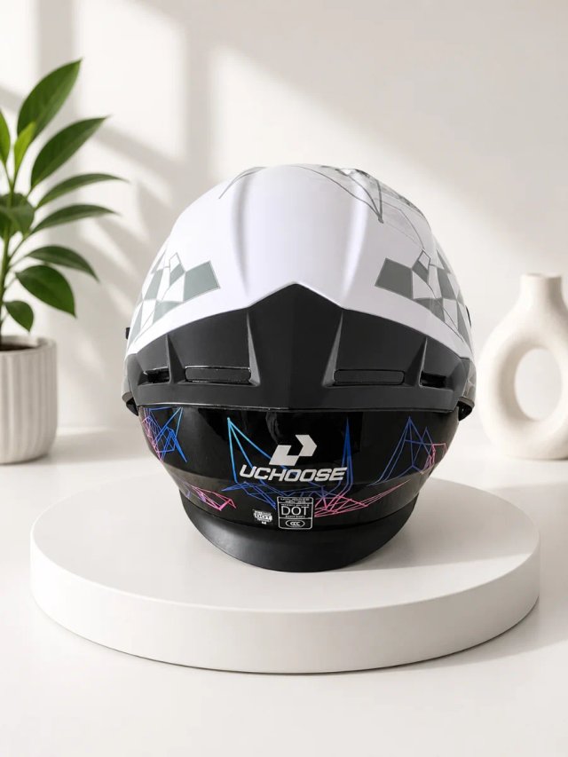 Casco modular abatible de moto