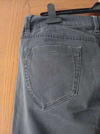 Pantalones Guess mujer talla 28 gris oscuro