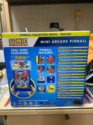 Pinball Mini Arcade Sonic The Hedgehog
