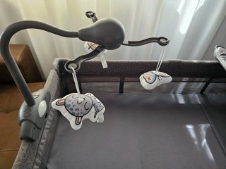 Cuna de viaje Kinderkraft + Colchón