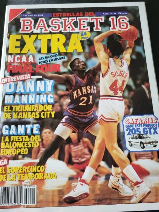 Revistas Basket y Superbasket de los 80