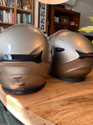2 Cascos Moto Modular Scorpion Hexo820