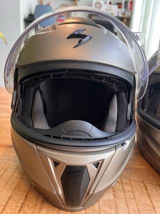 2 Cascos Moto Modular Scorpion Hexo820